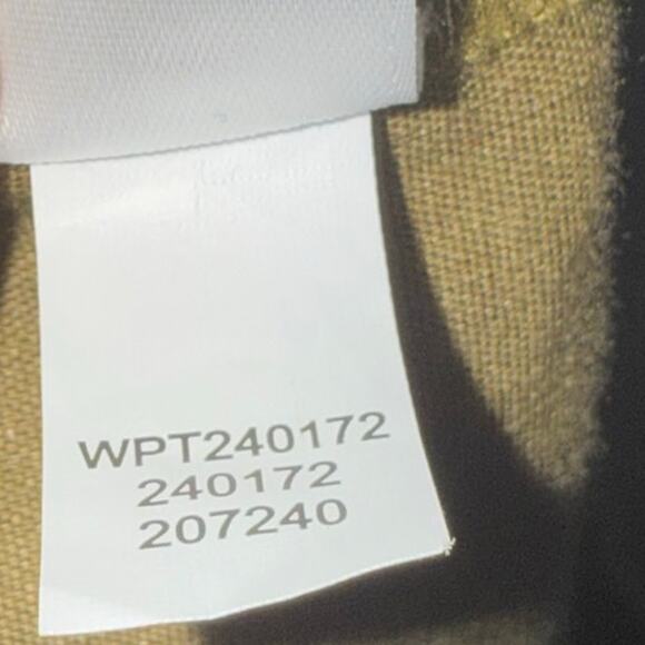J. Jill Olive Green Linen Blend Cropped Capri Wide Leg Pull-On Pants Size XLP - Picture 8 of 8
